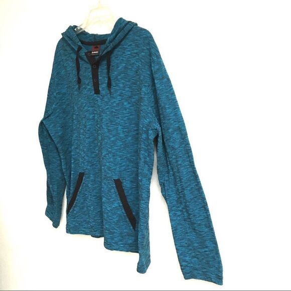 Tony Hawk heathered hoodie long sleeve T-shirt XXL - Picture 3 of 9